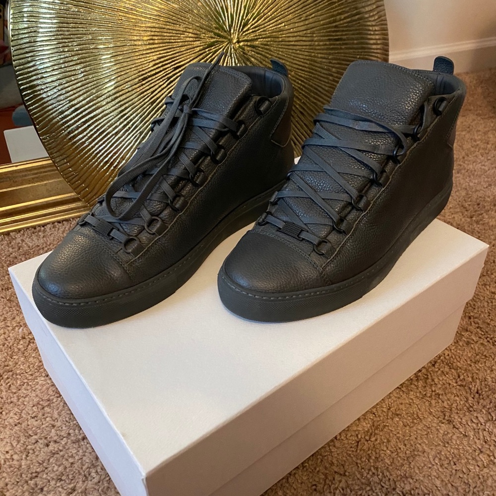 Balenciaga Leather Sneakers